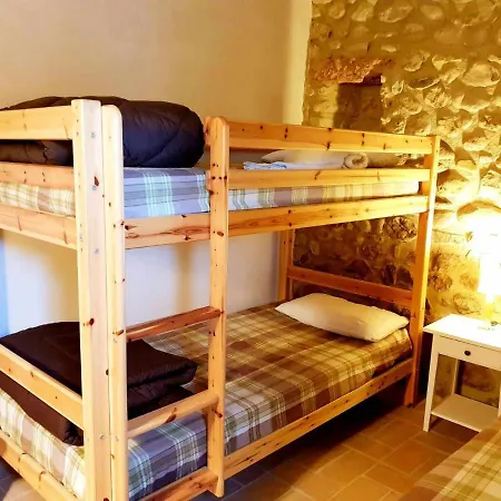 Деревянный коттедж Masia Grupos Con Piscina Privada-28 Pax Жирона